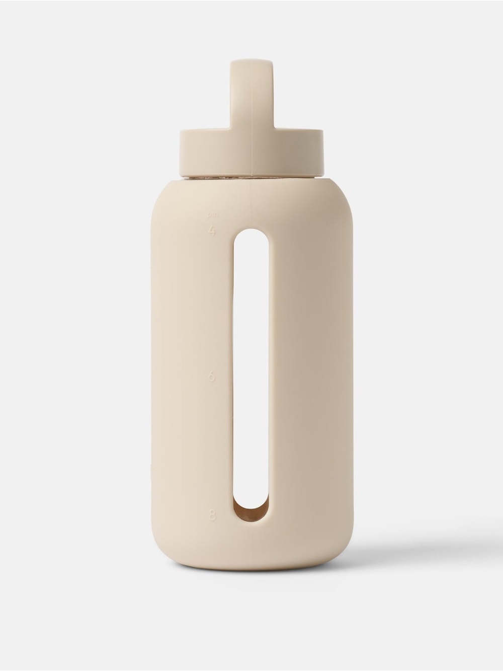 Bink Neutral Cream Silicone 27 oz Day Water Bottle with Handle